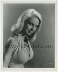 3s418 JOI LANSING 8.25x10 still '65 sexy portrait w/ plunging neckline from Marriage on the Rocks!
