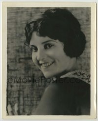 3s480 MADGE KENNEDY 8.25x10 still '20s great smiling head & shoulders portrait of the brunette!