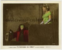 3s014 PHANTOM OF THE OPERA Spanish/US 8x10 still '43 masked Claude Rains leads Foster to his world!