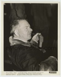 3s599 POPPY candid 8x10.25 still '36 W.C. Fields caught unaware by the studio photographer!