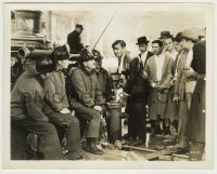 3s659 SAN FRANCISCO 8x10.25 still '36 Clark Gable & crowd staring at firefighters by hydrant!