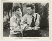3s662 SEA RAIDERS chapter 11 8x10.25 still '41 Dead End Kids serial, Billy Halop catches bad guy!