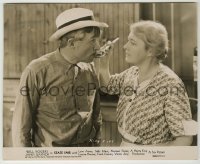 3s707 STATE FAIR 7.5x9.5 still R36 c/u of Louise Dresser with wooden spoon feeding Will Rogers!