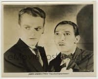 3s738 TAXI 8x10 still '32 great close up of puzzled James Cagney & George E. Stone!