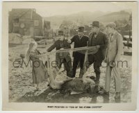 3s743 TESS OF THE STORM COUNTRY 8.25x10 still '22 Mary Pickford battles game wardens for fish net!