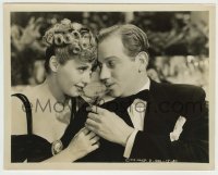 3s748 THERE'S ALWAYS A WOMAN 8x10.25 still '38 Joan Blondell & Melvyn Douglas sharing a cocktail!