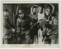 3s761 THING 8x10.25 still '51 close up of Kenneth Tobey & men with weapons, Howard Hawks classic!