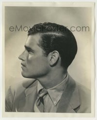 3s786 TOM NEAL 8.25x10 still '34 super young profile portrait of the film noir actor!
