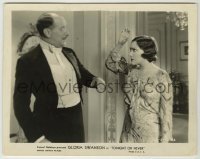 3s788 TONIGHT OR NEVER 8x10.25 still '31 butler recoils from crazed Gloria Swanson!