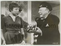 3s799 TROUBLE WITH HARRY 7x9.5 still '55 Shirley MacLaine & Gwenn furnish most of the laughs!