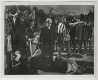 3s824 WAGON MASTER 8x10 still '50 Native American Indians show Ward Bond what has happened!