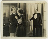 3s841 WOMAN'S PLACE 8.25x10 still '21 butler surprises Constance Talmadge about to be kissed!