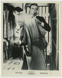 3s847 YOU ONLY LIVE TWICE 8x10 still '67 Sean Connery as James Bond finds knife in man's back!