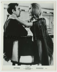 3s850 YOU ONLY LIVE TWICE 8x10.25 still '67 sexy Karin Dor seduces Sean Connery as James Bond!