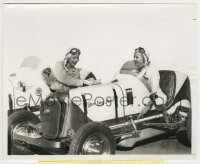 3s472 LUCILLE BALL/BETTY GRABLE 8.25x10 news photo '35 competing in midget auto racing craze!