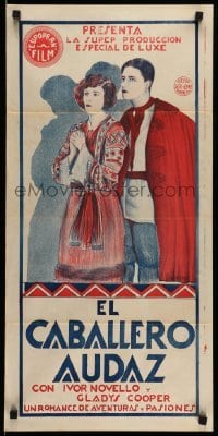 3t681 BOHEMIAN GIRL Argentinean 14x28 '22 Cooper, Novello, completely different rare!