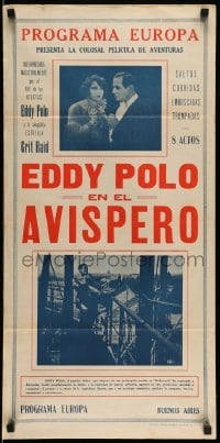 3t709 EDDY POLO IM WEPENNEST Argentinean 14x28 '28 completely different images of top cast, rare!