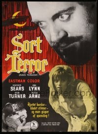 3t381 BLACK TORMENT Danish '64 Sears, terror creeps from the fringe of fear to pit of panic!