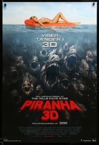 3t421 PIRANHA 3D Danish '10 Richard Dreyfuss, sexy bikini girl & monster fish!