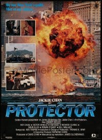 3t423 PROTECTOR Danish '85 Danny Aiello, images of Jackie Chan in action!