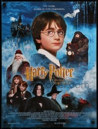 3t620 HARRY POTTER & THE PHILOSOPHER'S STONE French 16x21 '01 Sorcerer's Stone, Radcliffe, cast!