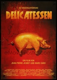 3t129 DELICATESSEN German R00 Jean-Pierre Jeunet & Marc Caro cannibalism black comedy!