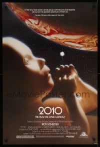 3w013 2010 1sh '84 sequel to 2001: A Space Odyssey, full bleed image of the starchild & Jupiter!