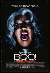3w139 BOO A MADEA HALLOWEEN advance DS 1sh '16 Tyler Perry spoof, trick or treat, fools!