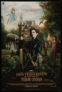 3w595 MISS PEREGRINE'S HOME FOR PECULIAR CHILDREN style A int'l advance DS 1sh '16 Burton, Green!