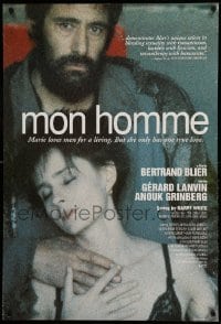3w621 MY MAN 1sh '96 directed by Bertrand Blier, sexiest Anouk Grinberg!
