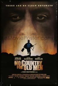 3w642 NO COUNTRY FOR OLD MEN int'l DS 1sh '07 The Coens, Josh Brolin, Javier Bardem, Tommy Lee Jones