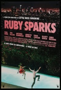 3w751 RUBY SPARKS int'l advance DS 1sh '12 Paul Dano, Zoe Kazan, Annette Bening, Steve Coogan!