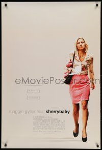 3w783 SHERRYBABY 1sh '06 Laurie Collyer directed, great image of gorgeous Maggie Gyllenhaal!