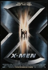 3w986 X-MEN style B int'l advance DS 1sh '00 Bryan Singer, Marvel Comics super heroes!