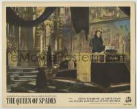 3x861 QUEEN OF SPADES English LC '49 Anton Walbrook stares at body in casket, Russian horror, rare!