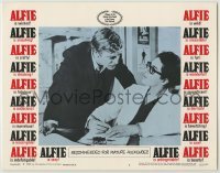 3x523 ALFIE LC #7 '66 close up of British cad Michael Caine putting the make on a girl!