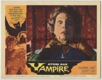 3x539 ATOM AGE VAMPIRE LC #2 '63 best close up of monster's hands choking its terrified victim!