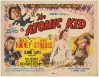 3x032 ATOMIC KID TC '55 wacky art of nuclear Mickey Rooney, an explosion of laffs!