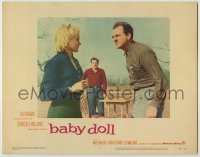 3x543 BABY DOLL LC #7 '57 Elia Kazan, Eli Wallach watches Karl Malden argue with Carroll Baker!