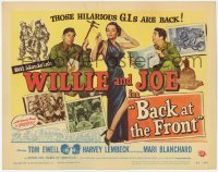 3x036 BACK AT THE FRONT TC '52 the hilarious G.I.s Tom Ewell & Harvey Lembeck are back!
