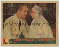 3x557 BEYOND VICTORY LC '31 great close up of pre-Hoppy William Boyd & Marion Schilling!