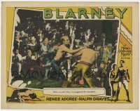 3x567 BLARNEY LC '26 barechested Irish boxer Ralph Graves staggers the champ with a terrific blow!