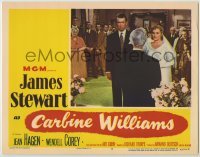 3x598 CARBINE WILLIAMS LC #4 '52 close up of James Stewart & Jean Hagen getting married!
