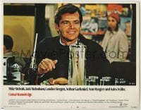 3x599 CARNAL KNOWLEDGE LC #2 '71 best c/u of Jack Nicholson smiling in diner, Mike Nichols!