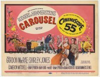 3x090 CAROUSEL TC '56 Shirley Jones, Gordon MacRae, Rodgers & Hammerstein musical!