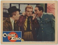 3x608 CEILING ZERO LC '35 James Cagney on phone, shouting Pat O'Brien, directed by Howard Hawks!