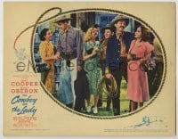 3x619 COWBOY & THE LADY LC '38 Gary Cooper, Merle Oberon, Walter Brennan, Patsy Kelly & others!