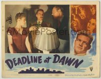 3x636 DEADLINE AT DAWN LC '46 Susan Hayward, Joseph Calleia & Jerome Cowan, Cornel Woolrich!