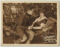 3x637 DEADWOOD COACH LC '24 cowboy Tom Mix sitting on hammock romancing pretty Jane Keckley!