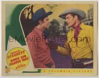 3x650 DOWN RIO GRANDE WAY LC '42 great close up of cowboys Charles Starrett & Russell Hayden!